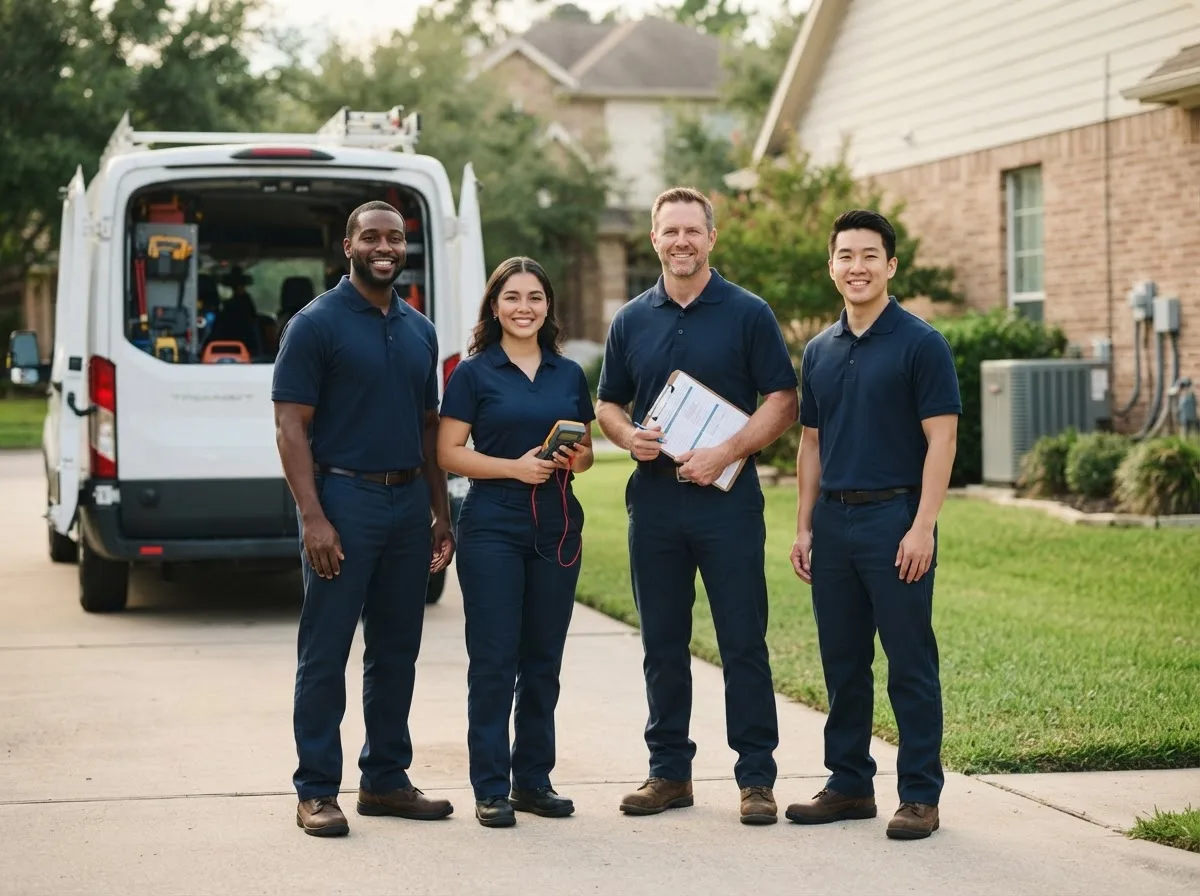 Certified HVAC technician near Longview, TX